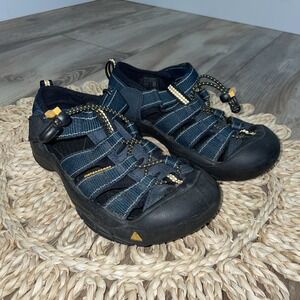 Keen Sandals Kids Size 13 Newport H2 Water Hiking‎ Shoes Blue Pull On Boys Girls
